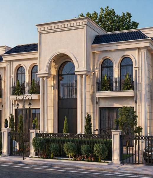 Mass Hills luxury villa exterior in Erbil