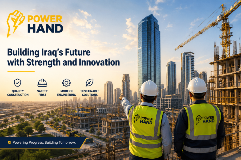 POWERHAND modern construction company in Iraq