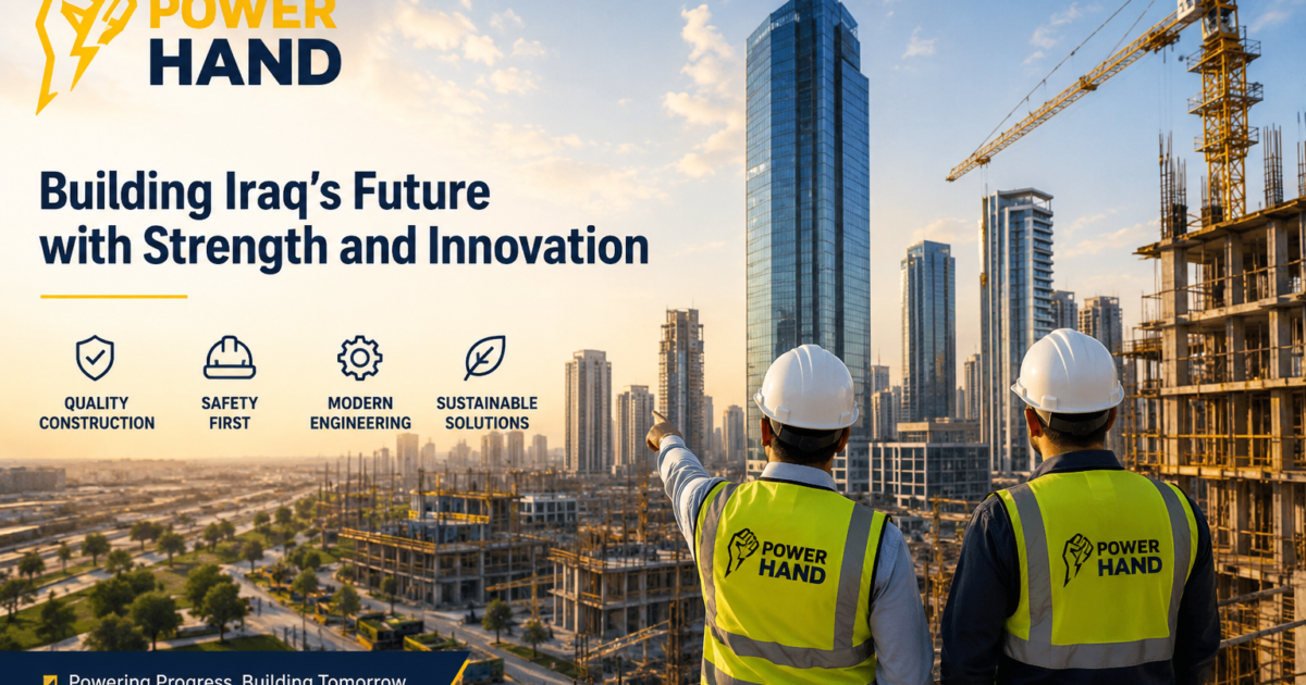 POWERHAND modern construction company in Iraq