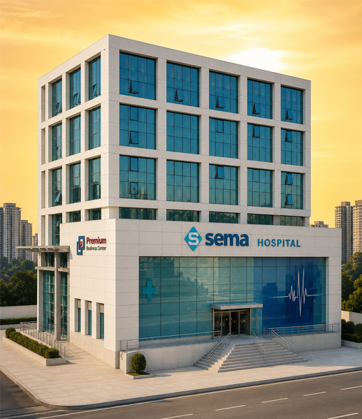 Modern Sema Hospital building exterior