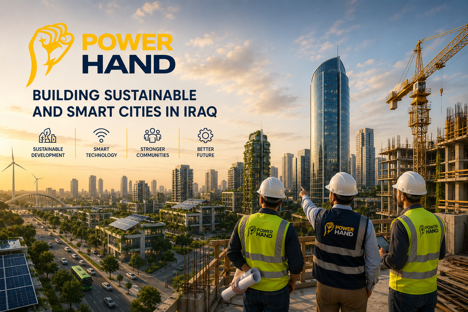 POWERHAND sustainable city development project in Iraq