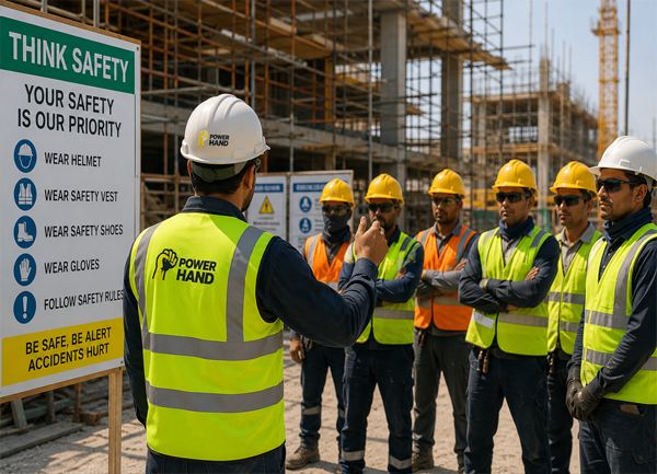 construction safety standards on project site