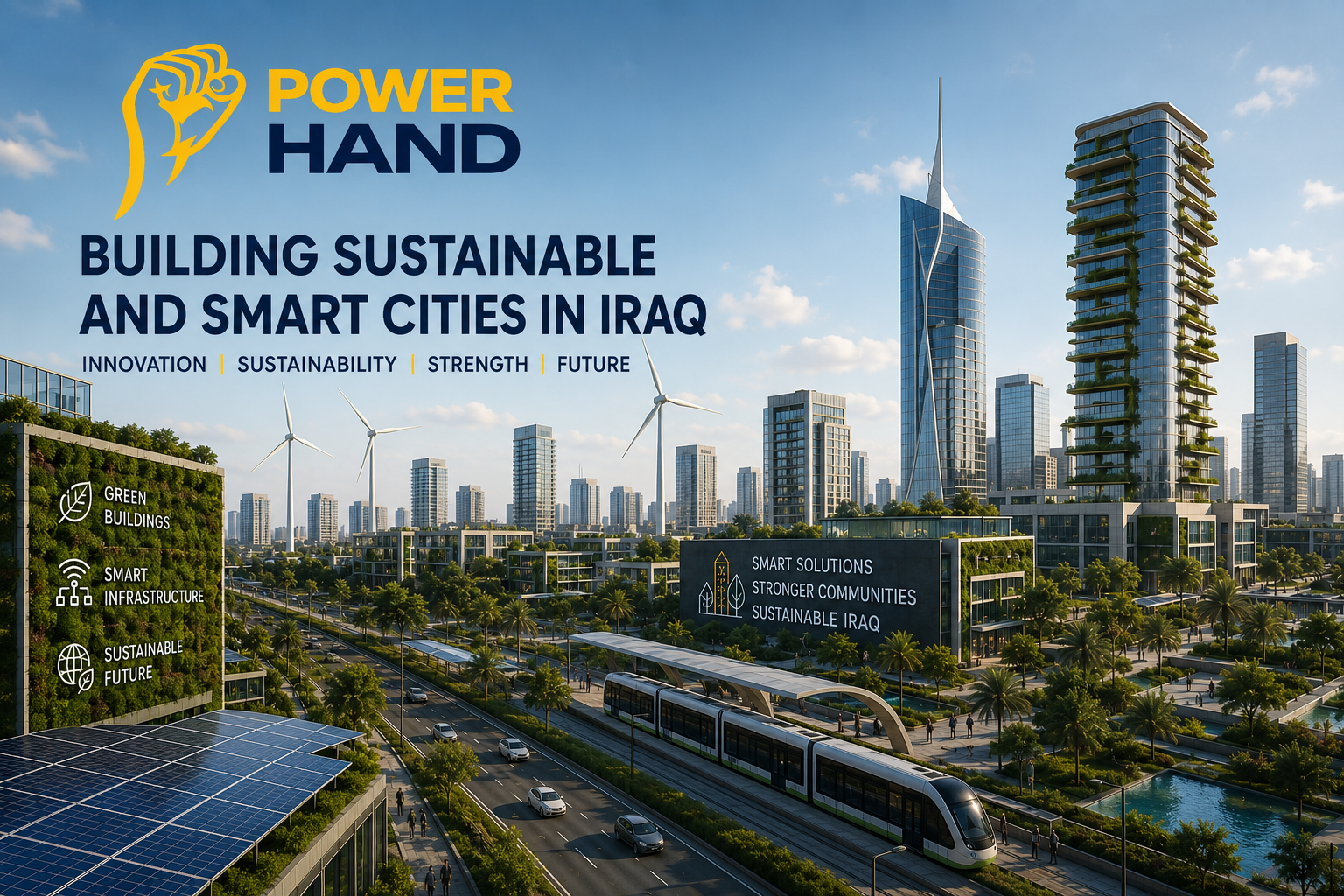 sustainable smart city construction in Iraq